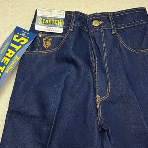 Ivanhoe Jeans Womens 6/25 Blue Stretch Permanent Press Vintage Flare High Rise